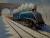 Sir Nigel Gresley in the Snow